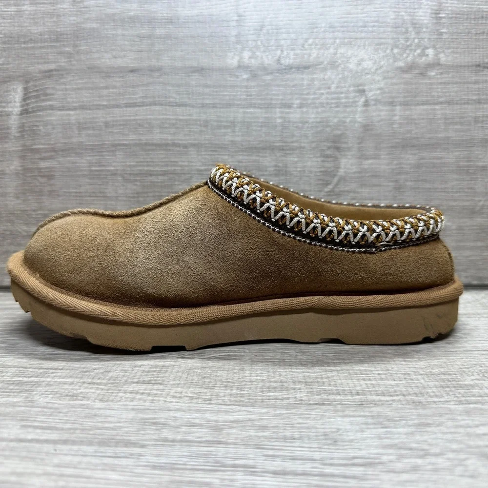 UGG Tasman II Big Kid's Slippers Size 2 Chestnut 1019066K Slip On Comfort